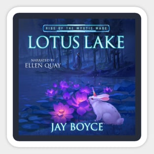 Lotus Lake Audio Sticker